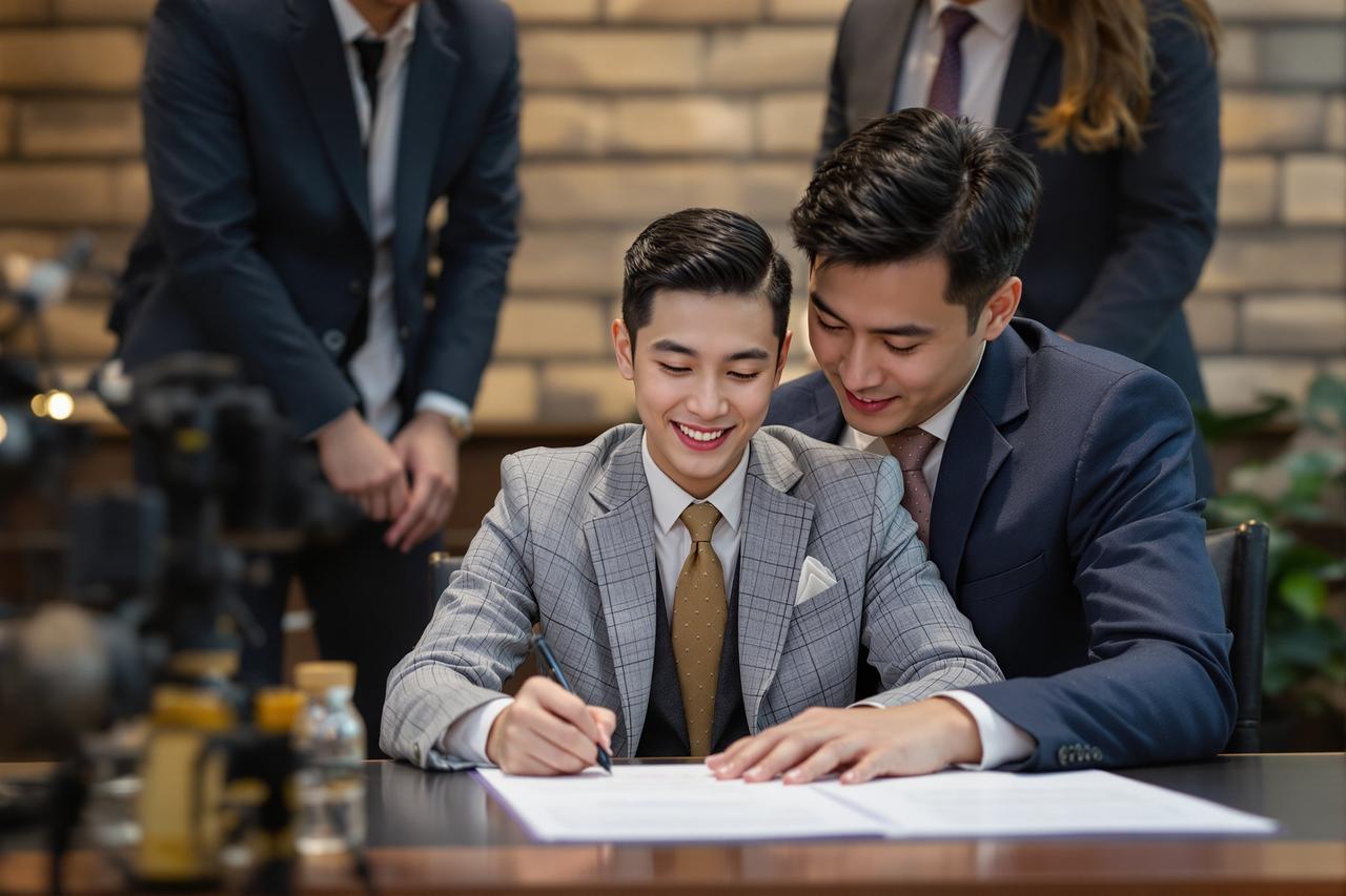 签约新生代演员陈思远，大象传媒艺人矩阵再添新星